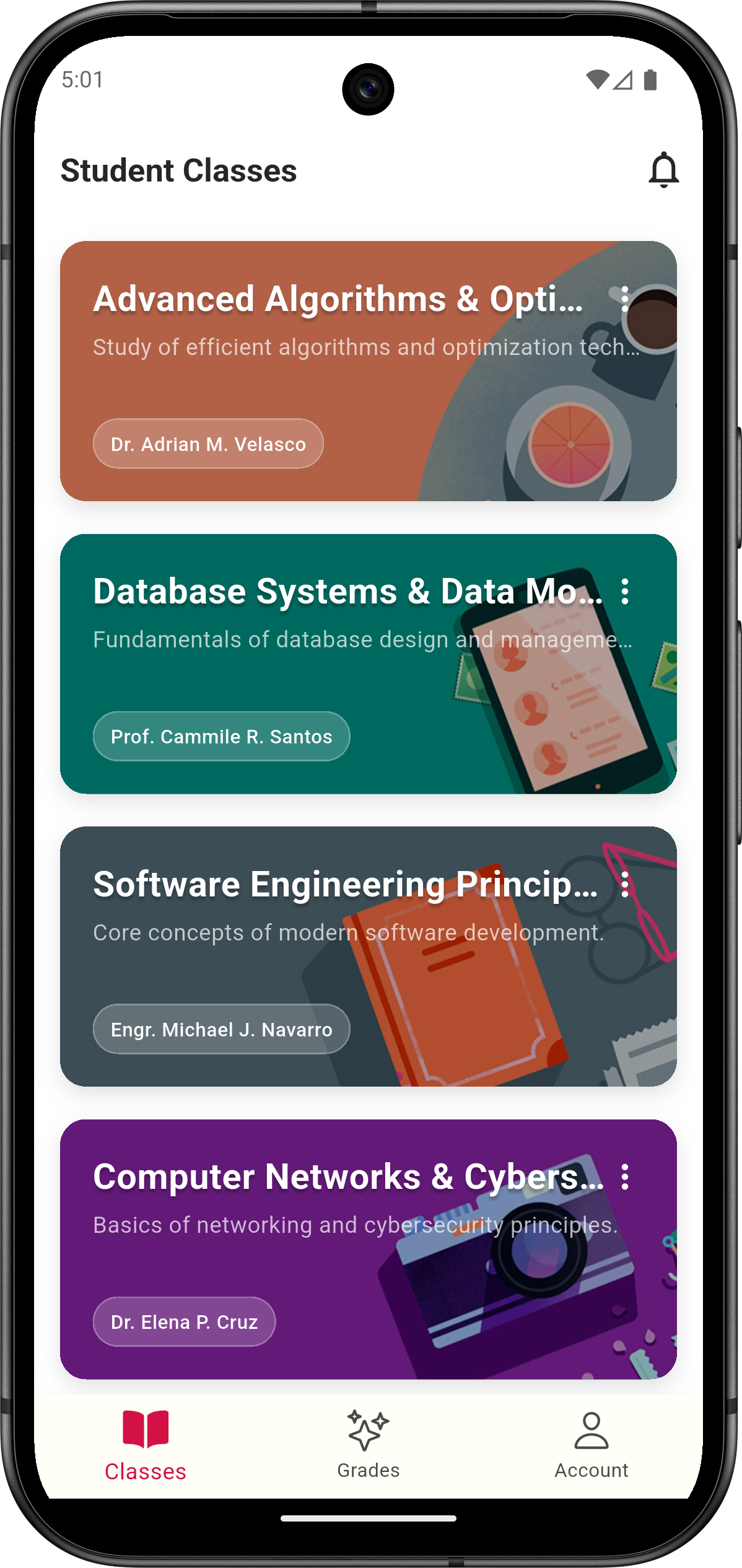 Academia Classroom Explorer